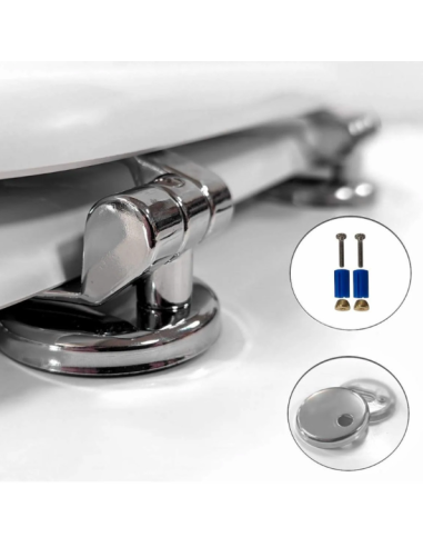 Abattant  WC de rechange pour WC SELLES Atlantis Blanc