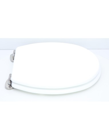 Abattant WC Selles Royan (entraxe 20-22 cm.) Gris Frein De Chute WOODLINE