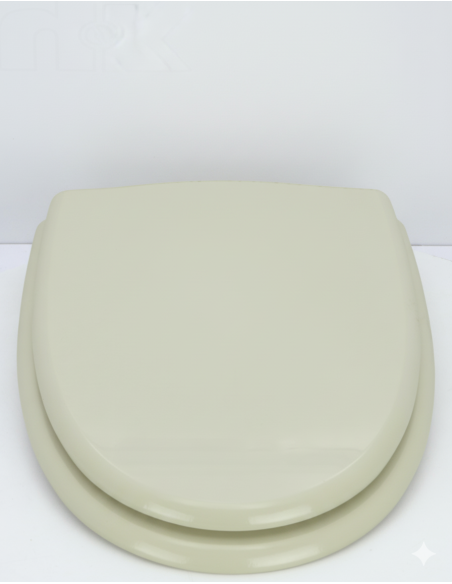 Abattant WC Selles Antibes Frein de chute Fait Sur Mesure Vert