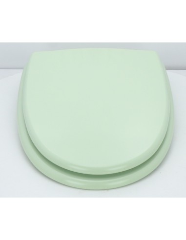 Abattant WC Selles Antibes Frein de chute Fait Sur Mesure Vert