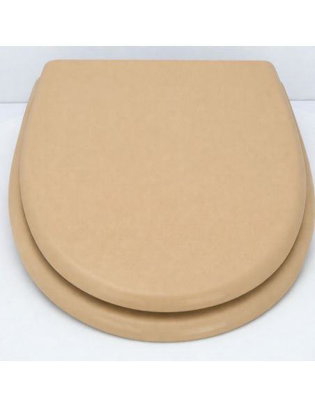 Abattant WC Selles Gilia Fait Sur Mesure bambou marron