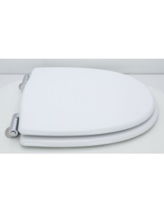 Abattant WC Selles Antibes Frein de Chute Fait Sur Mesure Blanc 2