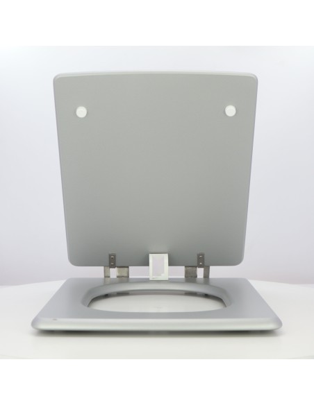 Abattant WC Pour Toilette Selles Shanga Argent Abattant WC Pour Toilette Selles Shanga Argent