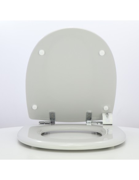 Abattant WC Pour Toilette Selles Antibes Frein De Chute Fait Sur Mesure GRIS Abattant WC Pour Toilette Selles Antibes Frein De Chute Fait Sur Mesure GRIS