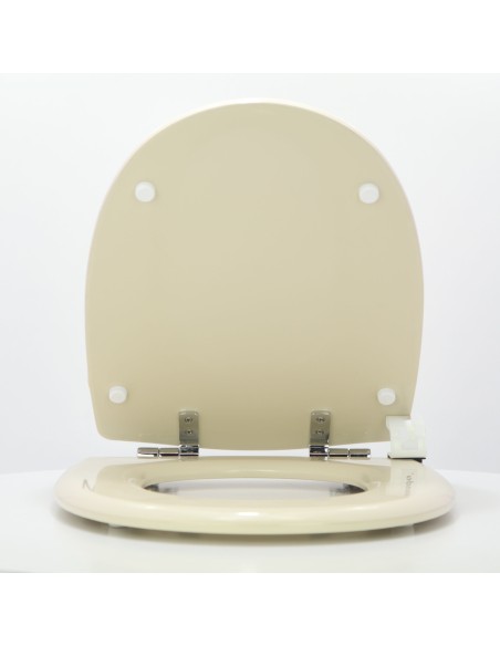 Abattant WC Pour Toilette Selles Antibes Frein De Chute Fait Sur Mesure CHAMPAGNE