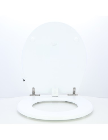 Abattant WC Pour Toilette Selles Royan Blanc WOODLINE