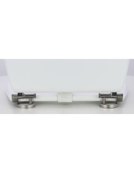 Abattant WC Pour Toilette Selles Royan Blanc WOODLINE Abattant WC Pour Toilette Selles Royan Blanc WOODLINE