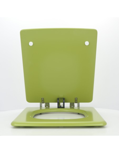 Abattant WC Pour Toilette Selles Shanga Vert mousse