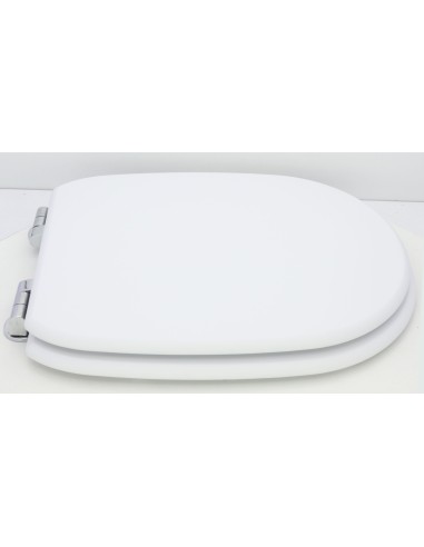 Abattant WC Pour Toilette Selles Joan Suspendue Frein de Chute BLANC MAT