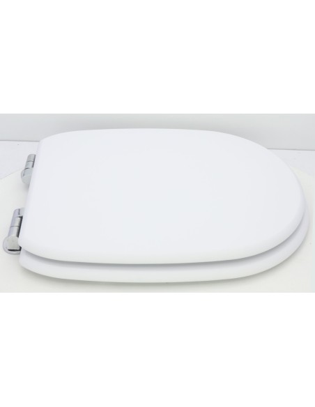 Abattant WC Pour Toilette Selles Joan Suspendue Frein de Chute BLANC MAT