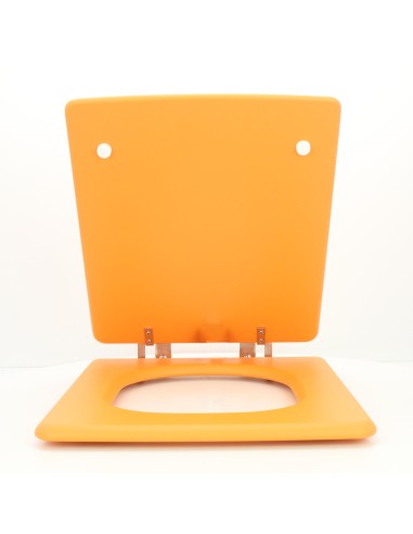 Abattant WC Selles Shanga Orange Fait Sur Mesure