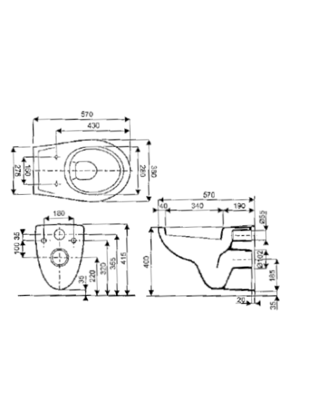 Abattant WC Selles Royan BANCO Blanc Fait Sur Mesure