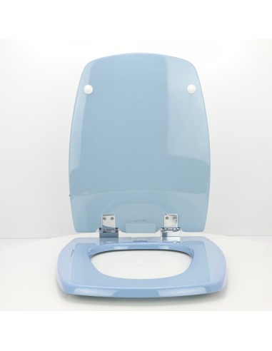 Abattant WC Pour Toilette Selles Cheverny Bleu Myosotis Jaspé