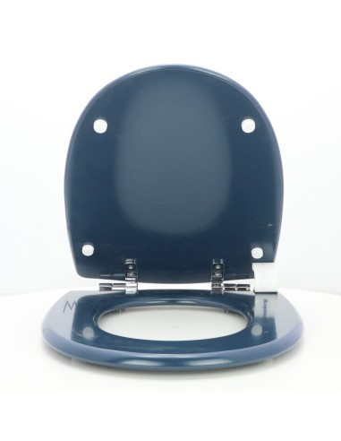 Abattant WC Selles Antibes Frein De Chute Fait Sur Mesure Bleu Marine