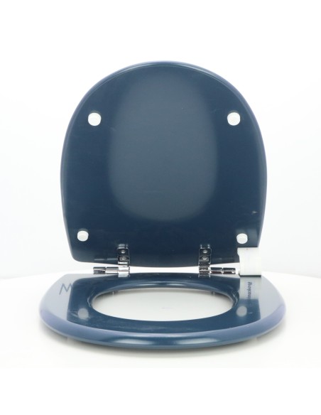 Abattant WC Selles Antibes Frein De Chute Fait Sur Mesure Bleu Marine