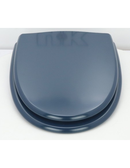 Abattant WC Selles Antibes Frein De Chute Fait Sur Mesure Bleu Marine