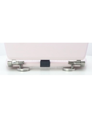 Abattant WC Selles Sully Rose illusion Frein De Chute WOODLINE