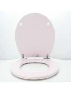 Abattant WC Selles Sully Rose illusion Frein De Chute WOODLINE 2
