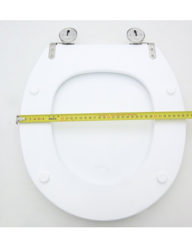 Abattant  WC  pour WC SELLES Royan MINI  blanc fabriqué par ESTOLI