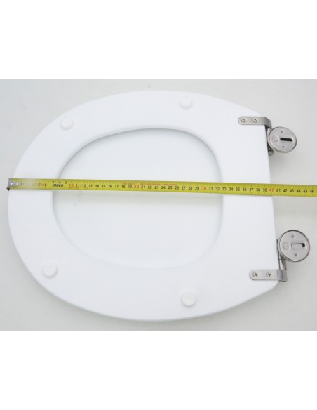 Abattant  WC  pour WC SELLES Royan MINI  blanc fabriqué par ESTOLI